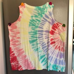 Livi Active tie-dye tank. Size 22.